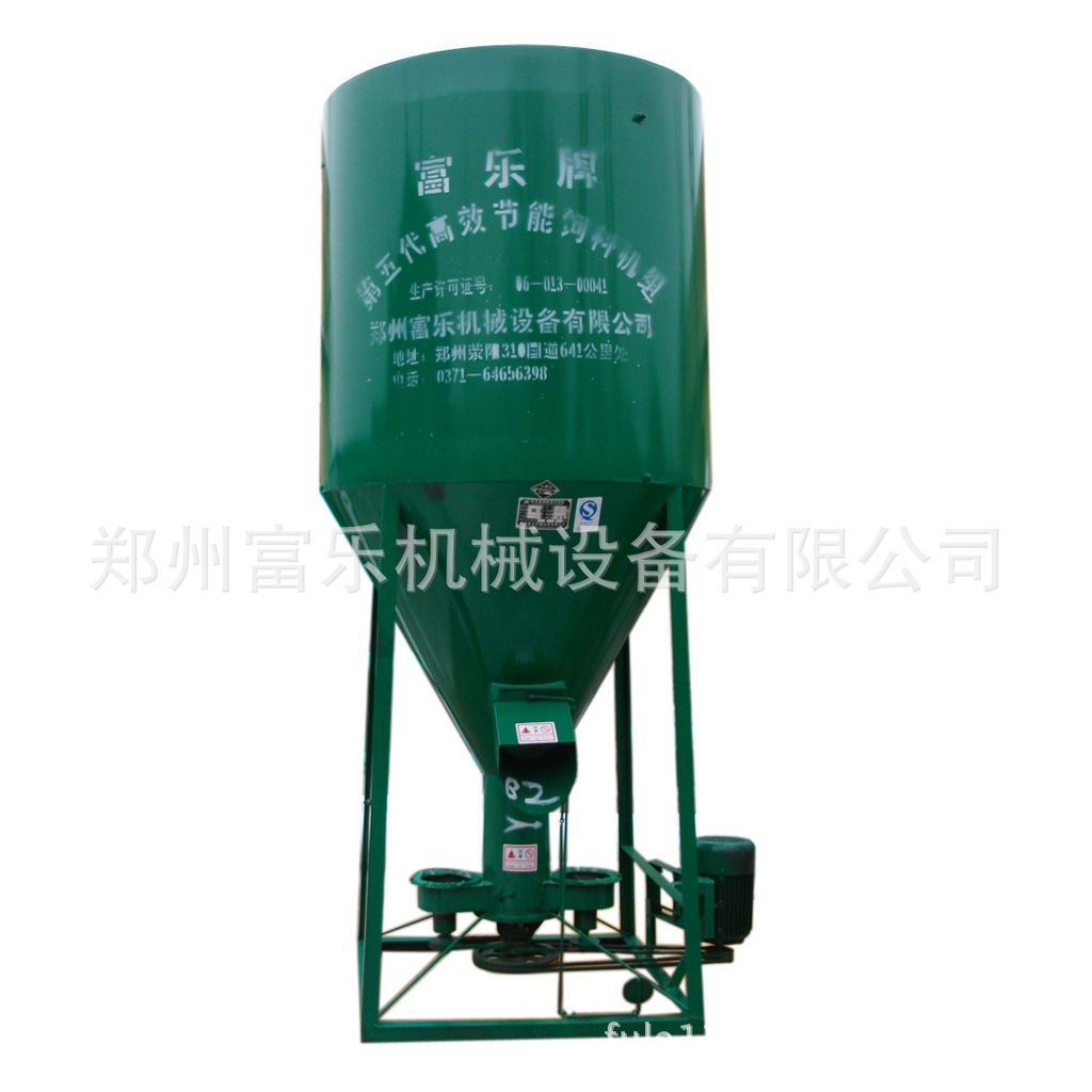 富乐牌SJZ-1000A 第五代高效饲料机助力养殖业降本增效